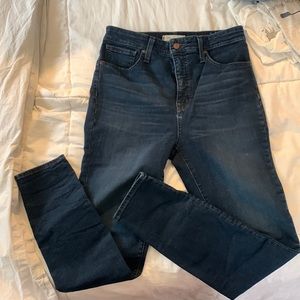 Madewell Curvy High Rise Skinny- size 29